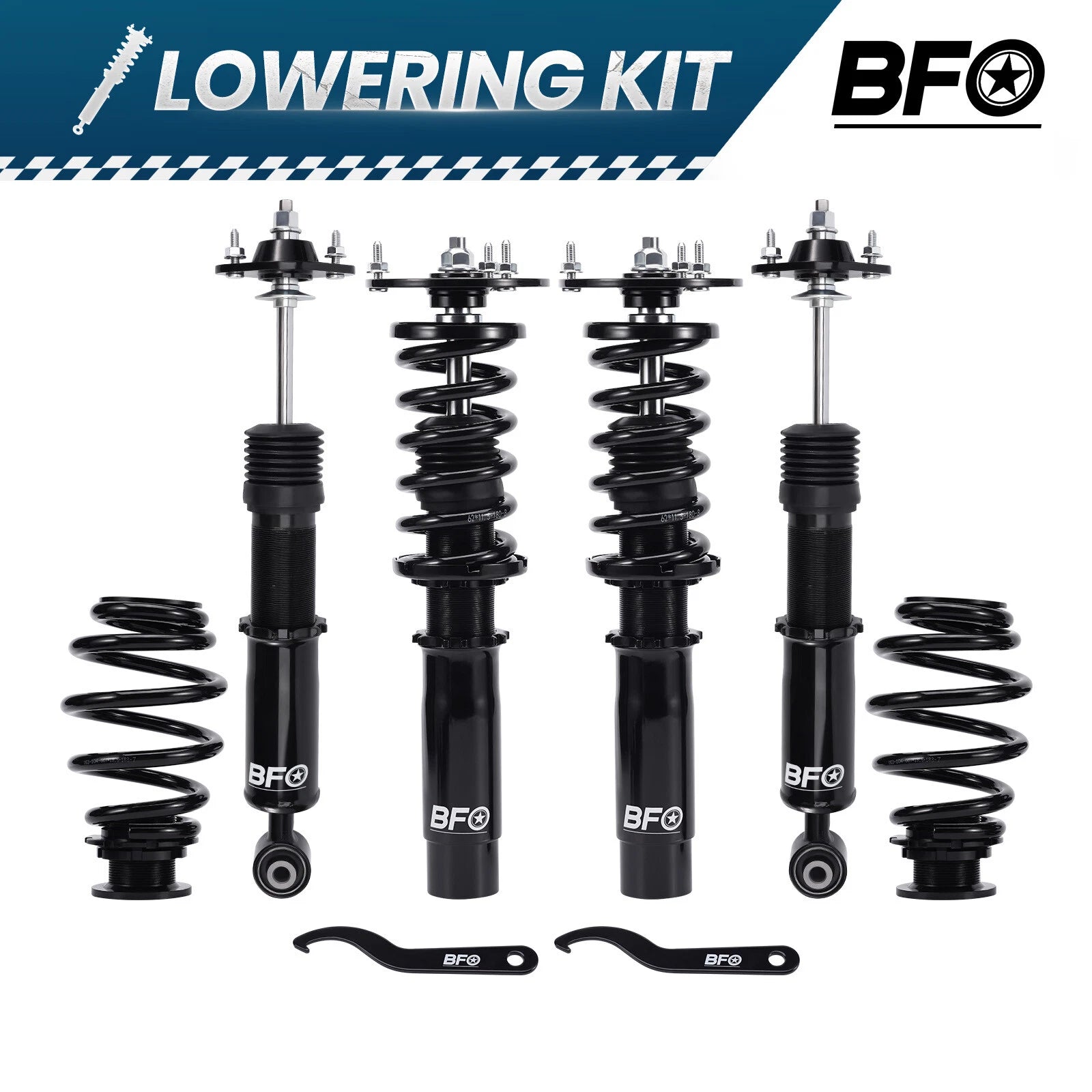 Coilovers Suspension Kit for BMW E46 320i 325i 328i (1998-2006)