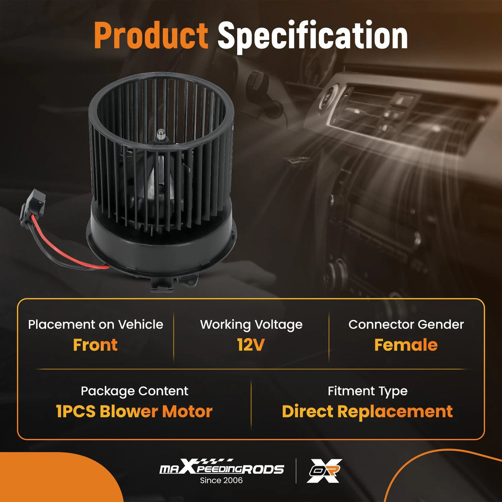 Blower Motor for Nissan Rogue/Rogue Sport (2014–2022)