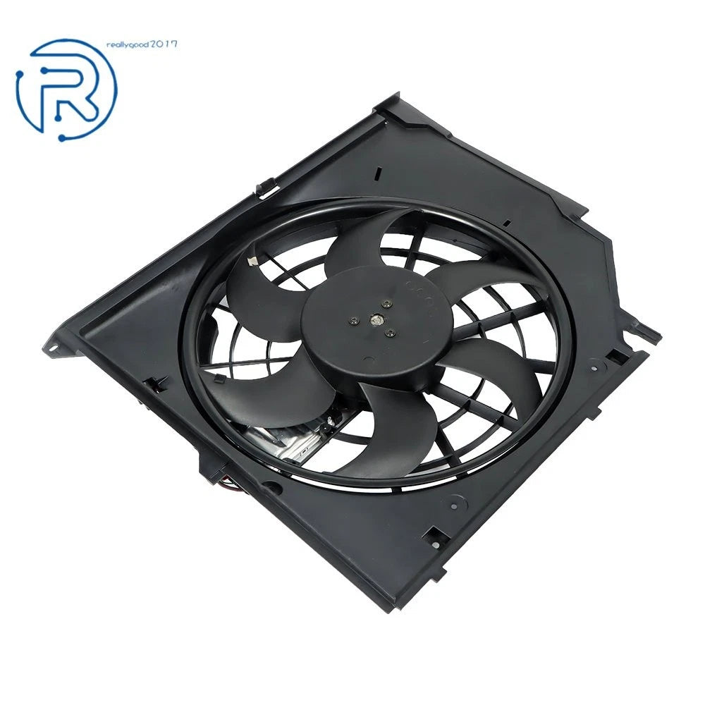 Radiator Cooling Fan Assembly 17117525508 17117510617 for BMW E46 (2000–2001)