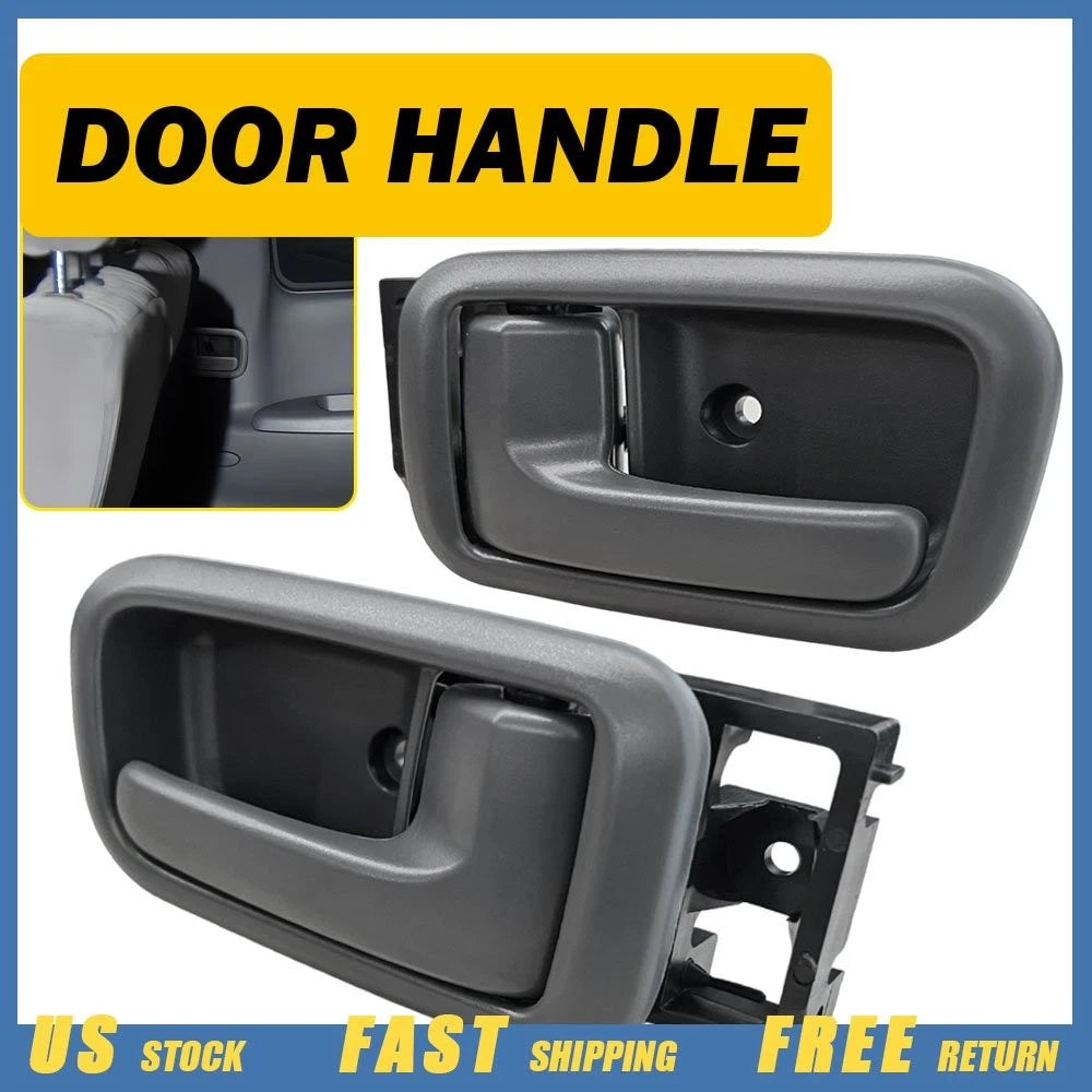 Set of 2 Interior Door Handles with Bezels for Toyota Tundra (2000–2006)