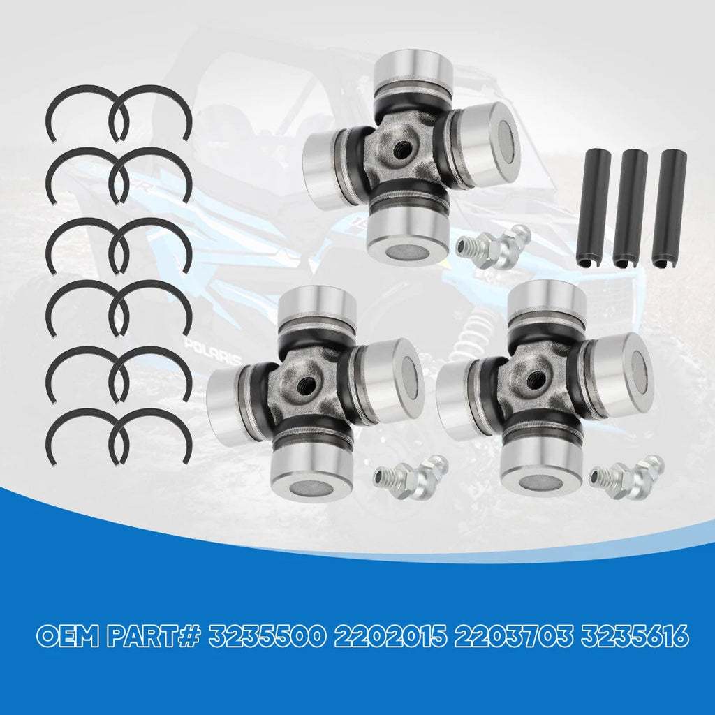 3X Prop Shaft U-Joint Kit for Polaris RZR Turbo XP / RZR Turbo XP 4