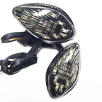 Smoke Flush Mount LED Turn Signals for Honda CBR 600 F4i (2001–2007)