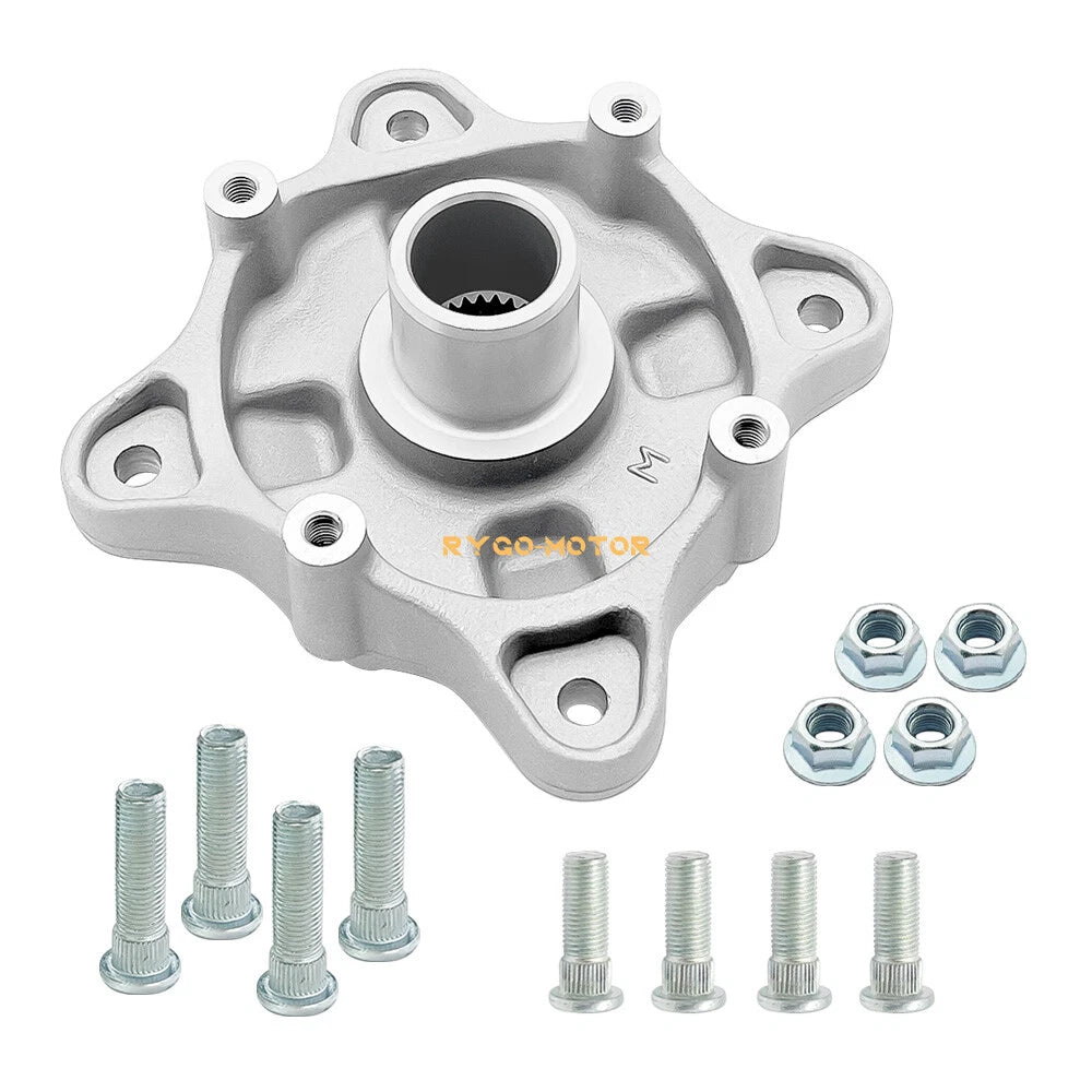 Rear Wheel Hub & Studs Nuts for Polaris Sportsman 400 450 500 600 700 800 (2003–2007)