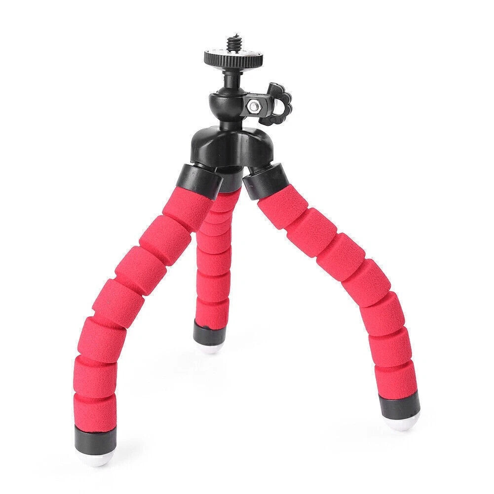 Flexible Mini Tripod Stand for GoPro, Canon, Nikon, iPhone (2010–2023)