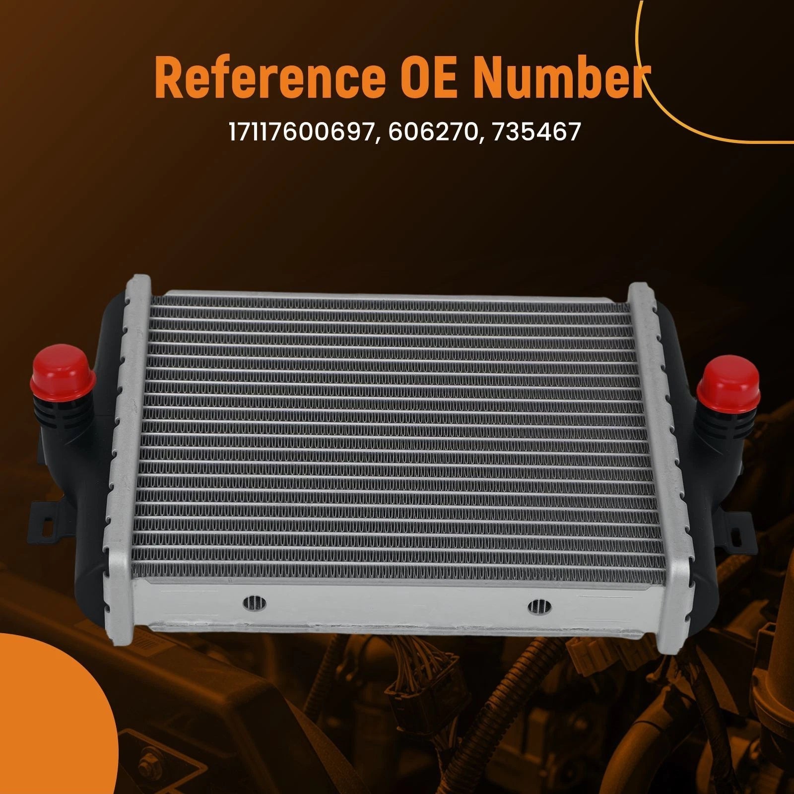 Aluminum Engine Radiator for BMW 328i 428i Sport 2.0L (2012–2016) 606270