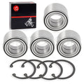 Set of 4 Wheel Bearings with Circlip for Arctic Cat 650 4x4 (2005–2012)