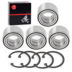 Set of 4 Wheel Bearings with Circlip for Arctic Cat 650 4x4 (2005–2012)