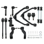 13pcs Front Upper Control Arms Tie Rods Idler Arm Kit for Chevy Silverado 1500 (2007–2018)
