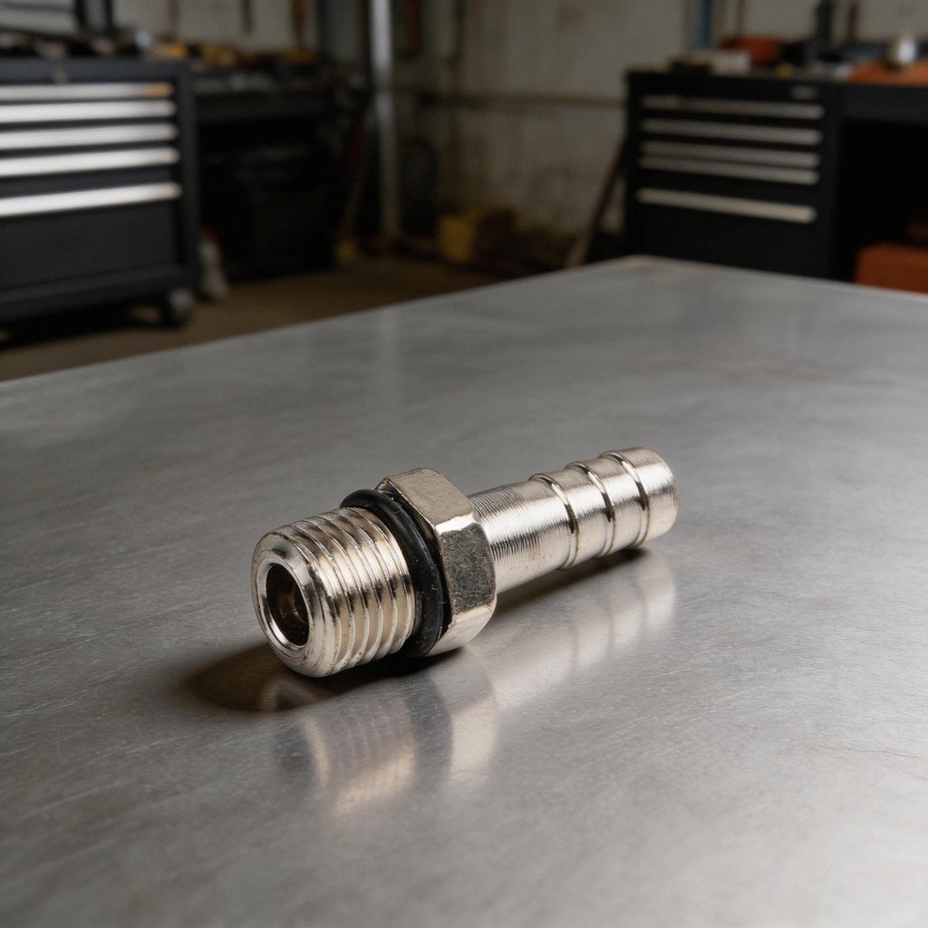 Double Jaw Lock Inflation Nozzle for Tire Pressure Gauge and Air Compressor