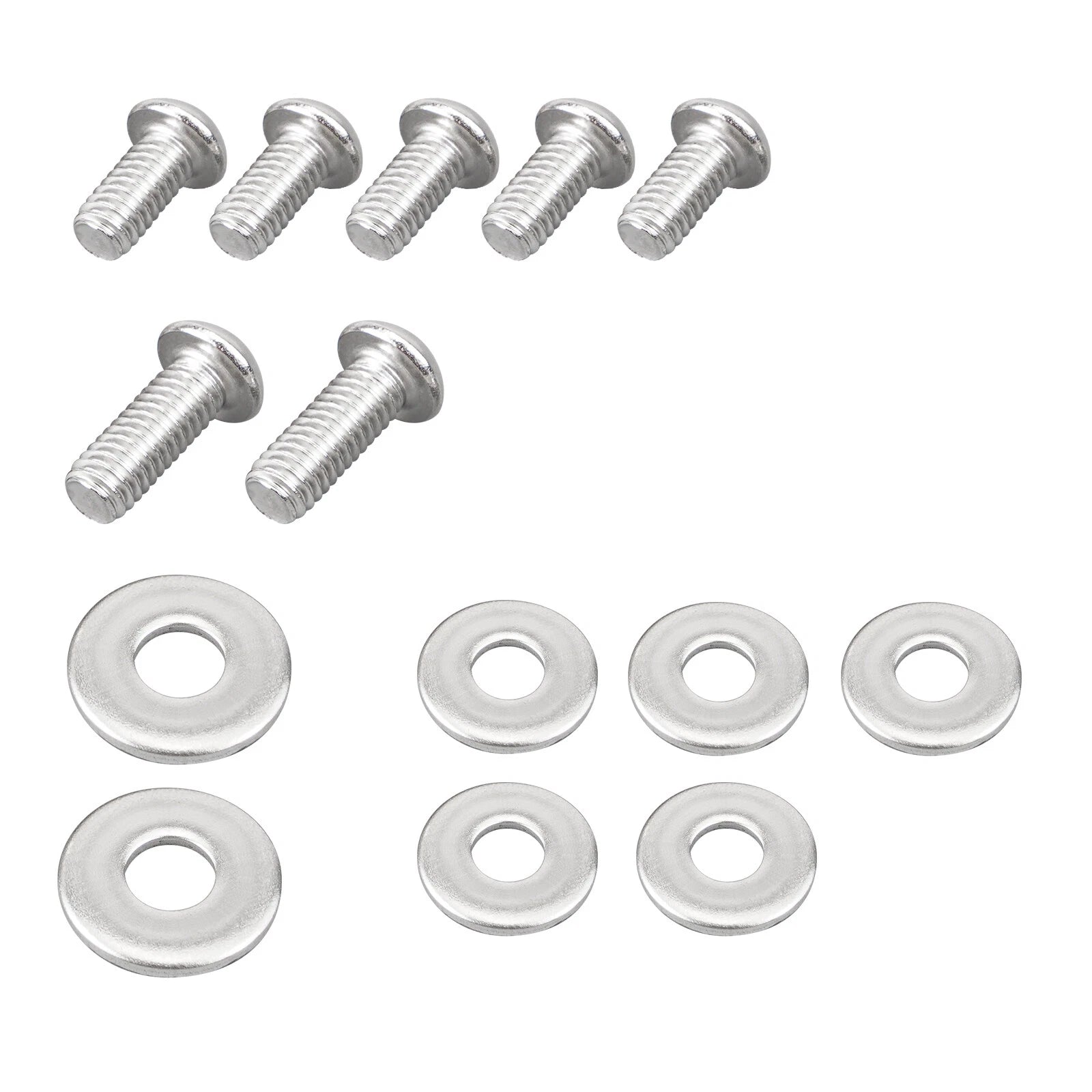 Radiator Shroud Cover Shield Mount Bolts Kit for Yamaha Banshee 350 (1987–2006)