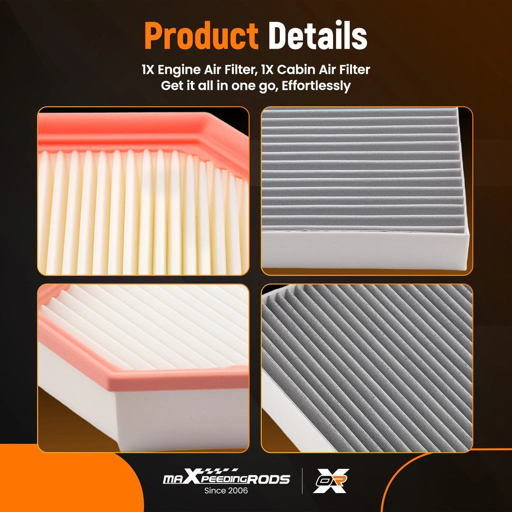 Combo Air Filter for Nissan Rogue 1.5L 2.5L (2021–2025)