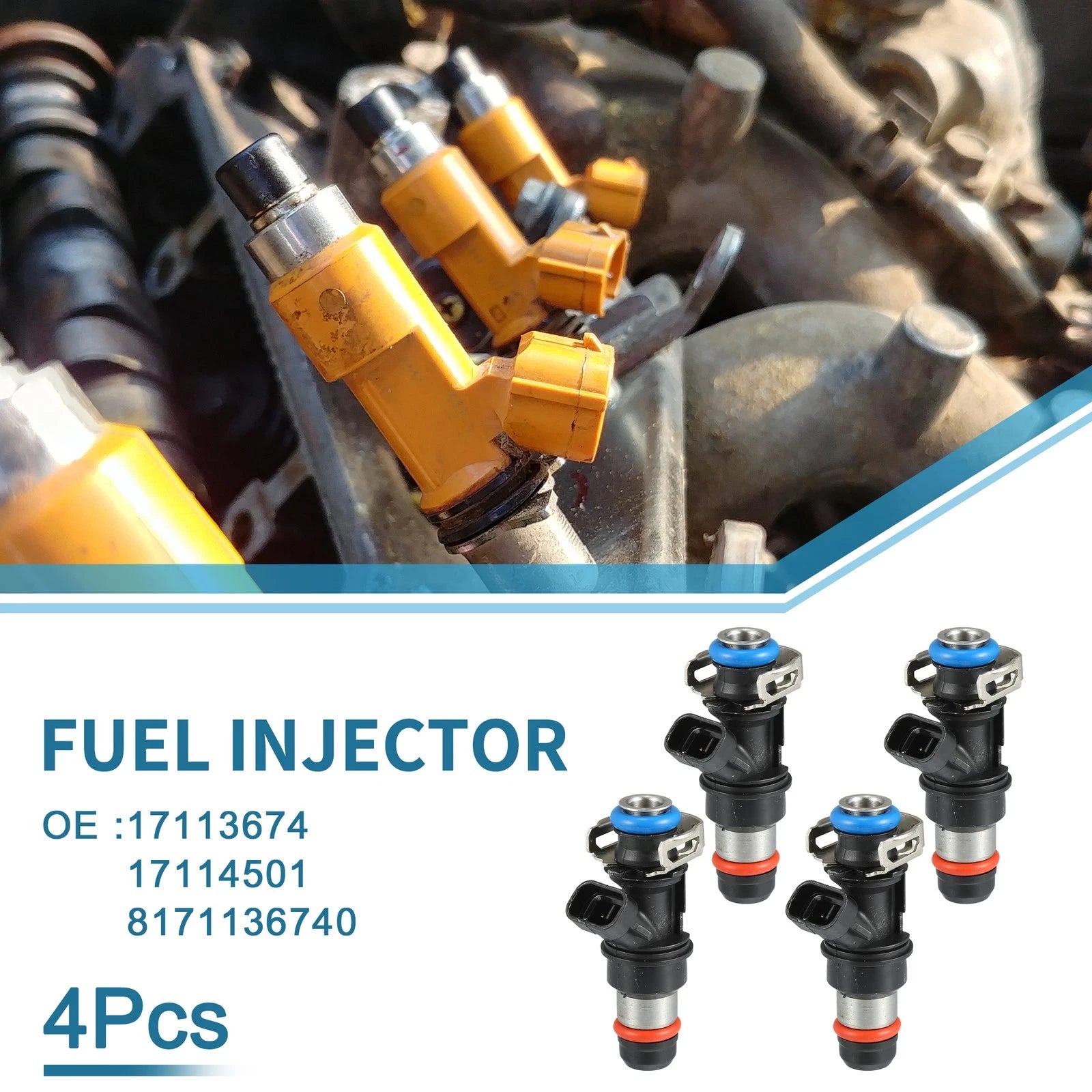 Fuel Injector No. 17113674 for Chevrolet S10 (1994–2004)