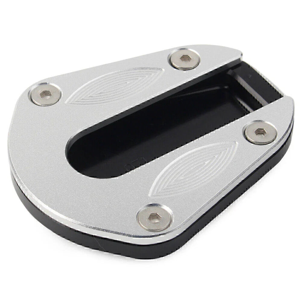 Black Side Stand Enlarger Pad for BENELLI TRK 502 (2017-2023)
