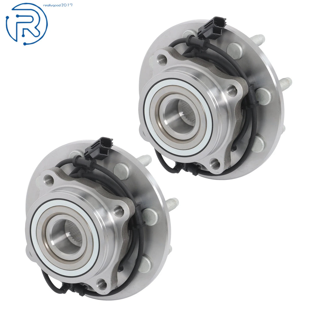 2X Front LH & RH Wheel Bearing Hub 515061 for Dodge Ram 3500 (2003–2005)