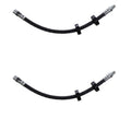 Set of 2 Front Brake Hydraulic Hoses for Audi 100, 100 Quattro, 4000, Jetta