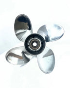 Set of 4 Stainless Steel Propellers M13 1/4 x 15 LH for Honda Marine