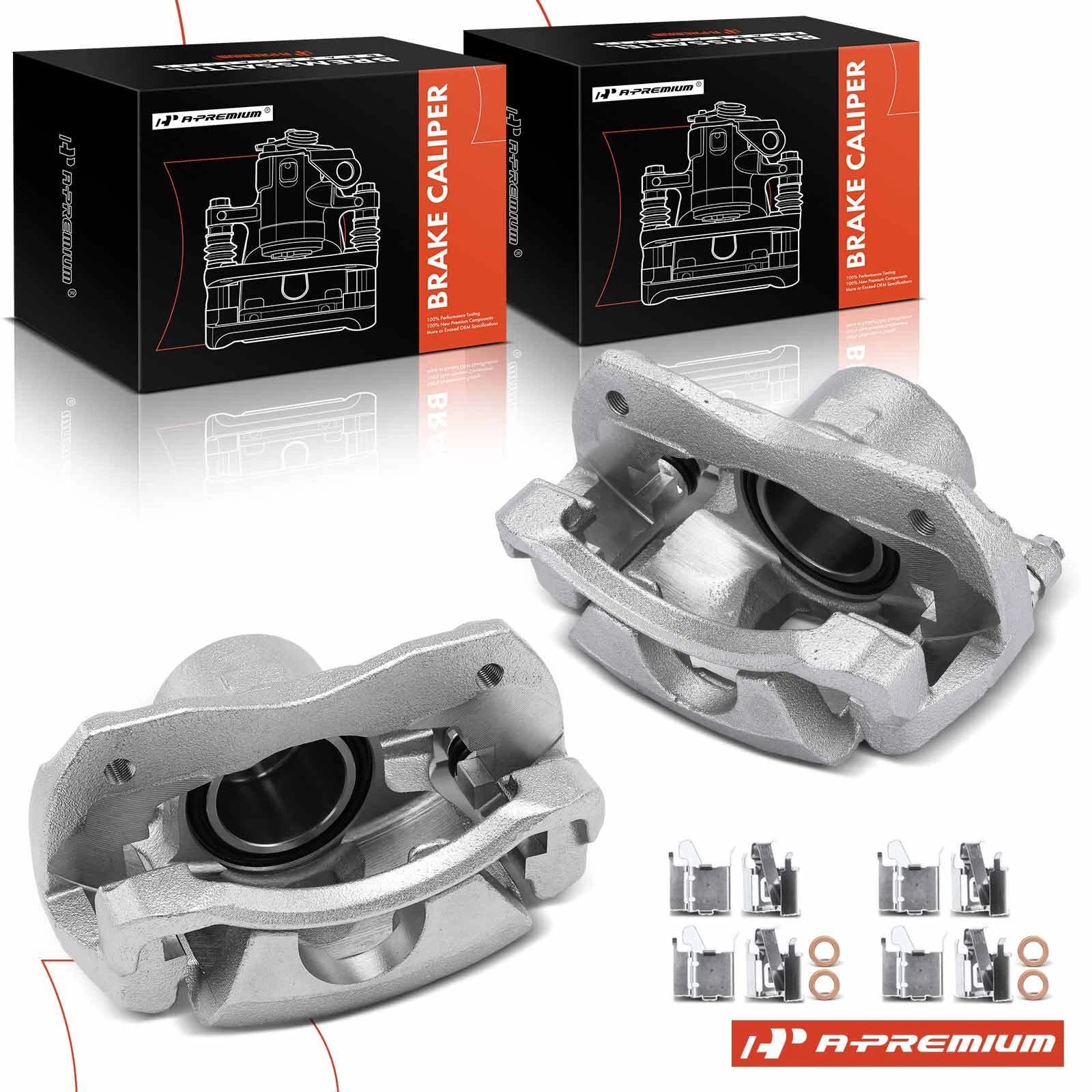 Front Disc Brake Calipers and Bracket for Toyota RAV4 (2006–2018)
