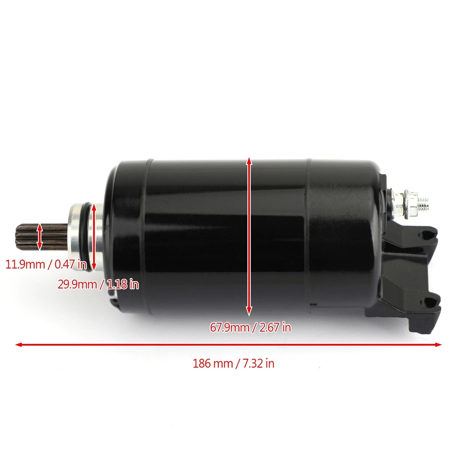 Starter for Kawasaki VN 1700 Vulcan 1700 Nomad Classic Voyager Vaquero (2009–2019)