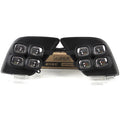 2X LED Fog Lamp Bezel DRL for Toyota Hilux (2015–2017)