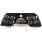 2X LED Fog Lamp Bezel DRL for Toyota Hilux (2015–2017)