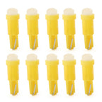 T5 Yellow Indicator 1 SMD Light Bulbs for Car Dashboard Gauge (Various Years)