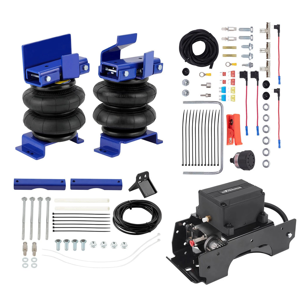 Wireless Air Shock Compressor Kit + Air Spring Kit for Ram 2500 (2014–Present)