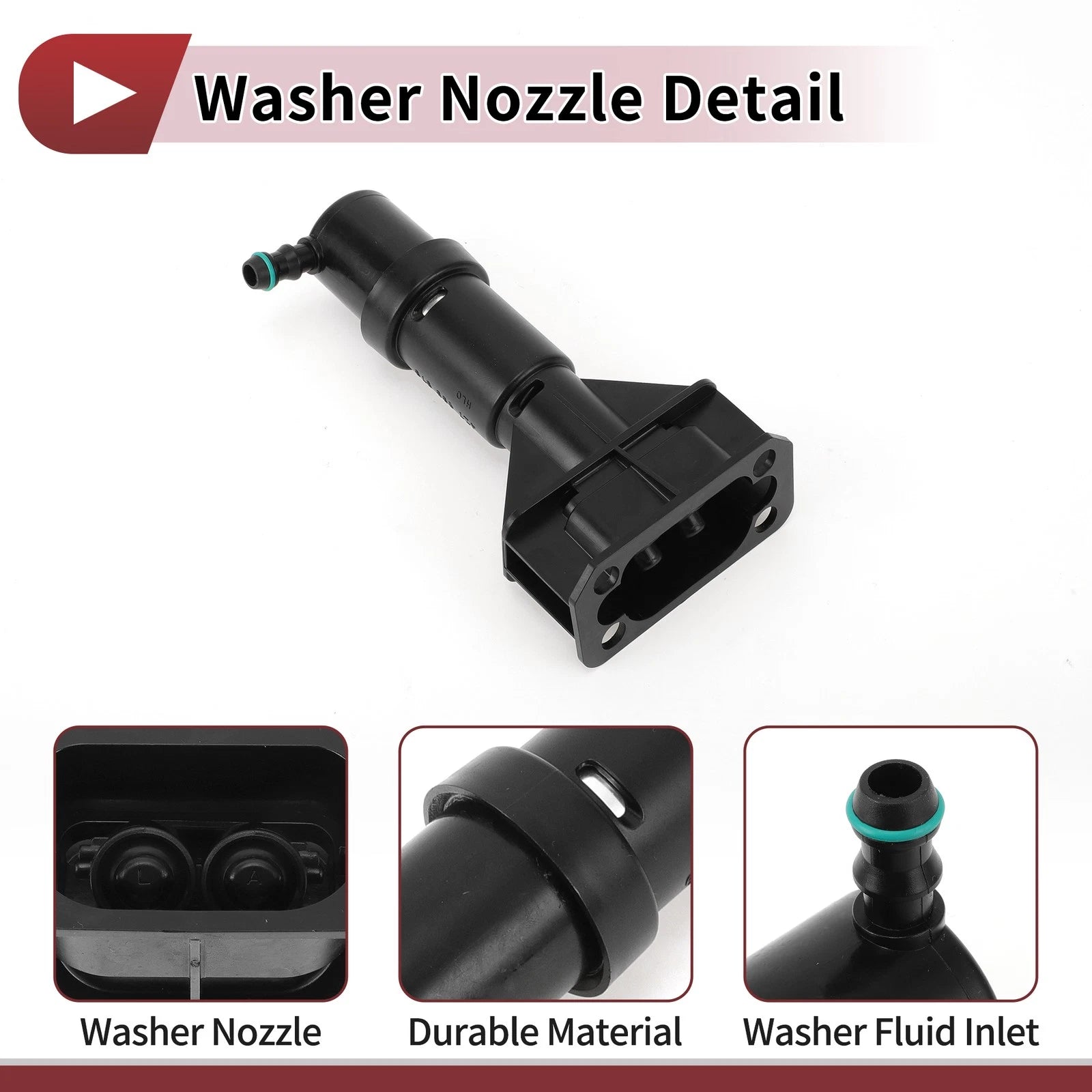 Headlight Washer Nozzle for Audi A6 (No. 4Z7955101)