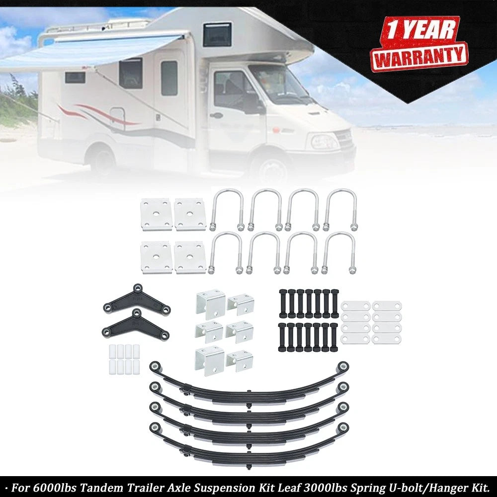 Tandem Trailer Axle Suspension Kit for Trailer (6000lbs)