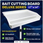 Fillet Table Cutting Board with Rod Holder Mount - FO4298