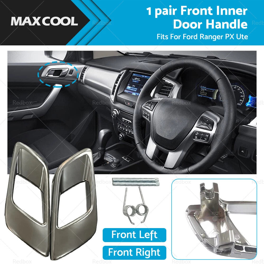 Dark Chrome Front Inner Door Handle for Ford Ranger (2011–Present)