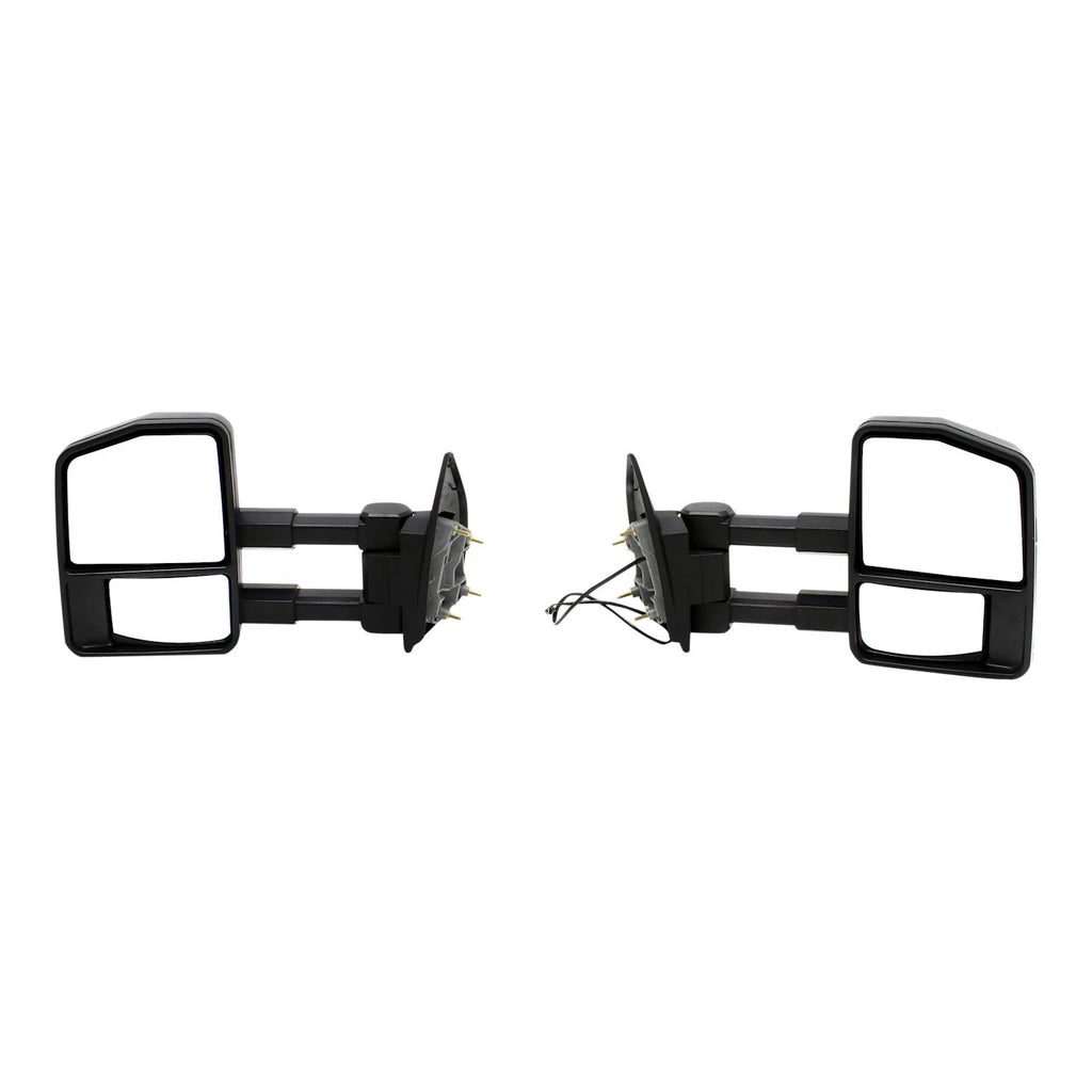 Tow Mirror Set for Ford F-450 Super Duty (2011–2016) Black