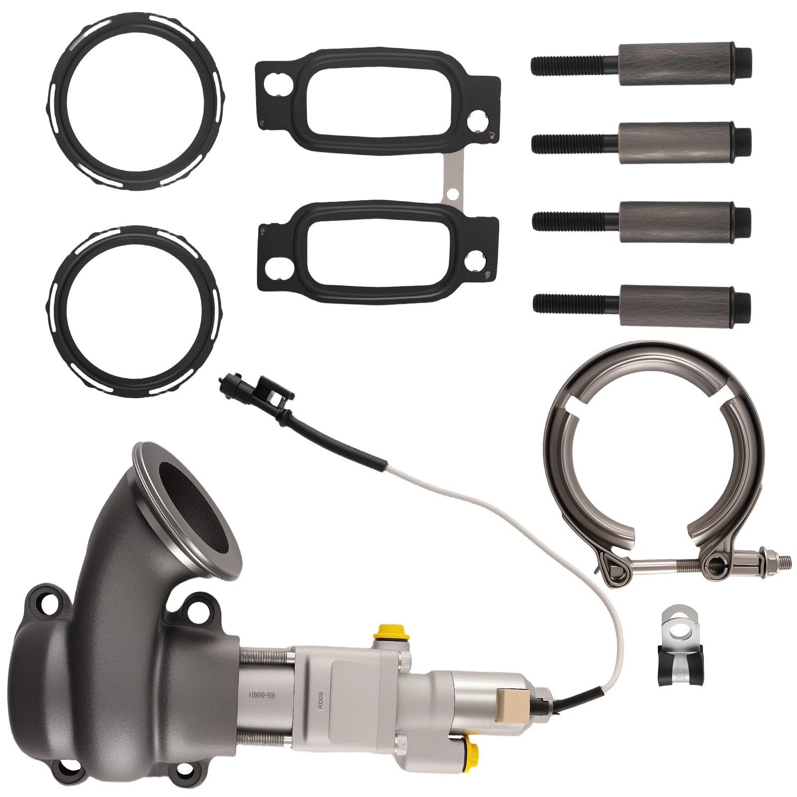 EGR Valve with Mounting Kit for Volvo Mack MP7/MP8 D11/D13 (2008–2020)