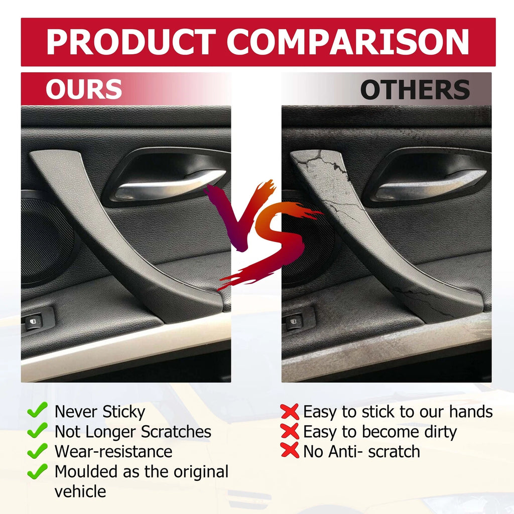 Door Panel Handle Pull Trim Cover for BMW 328i (2004-2012)