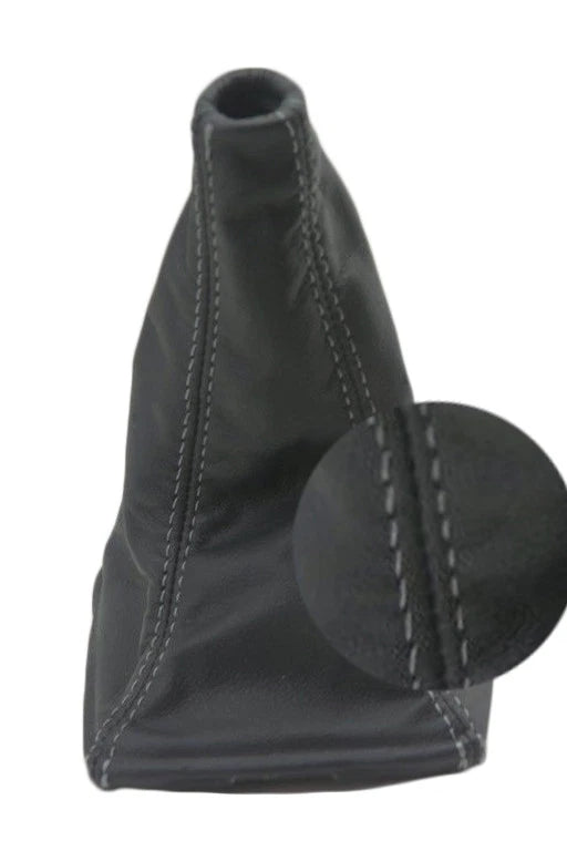Manual Shift Boot Cover for Subaru Forester (2003–2008) Gray Stitch