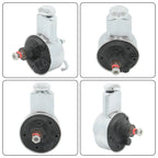 Saginaw Power Steering Pump for Chevy SBC BBC 350 454 Polished