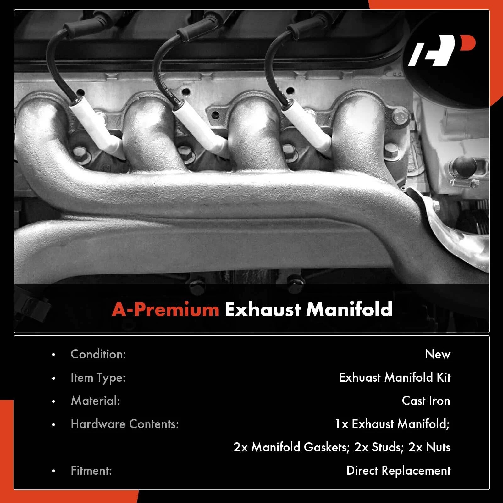 Exhaust Manifold with Gasket for Ford F-150 (2004–2009)
