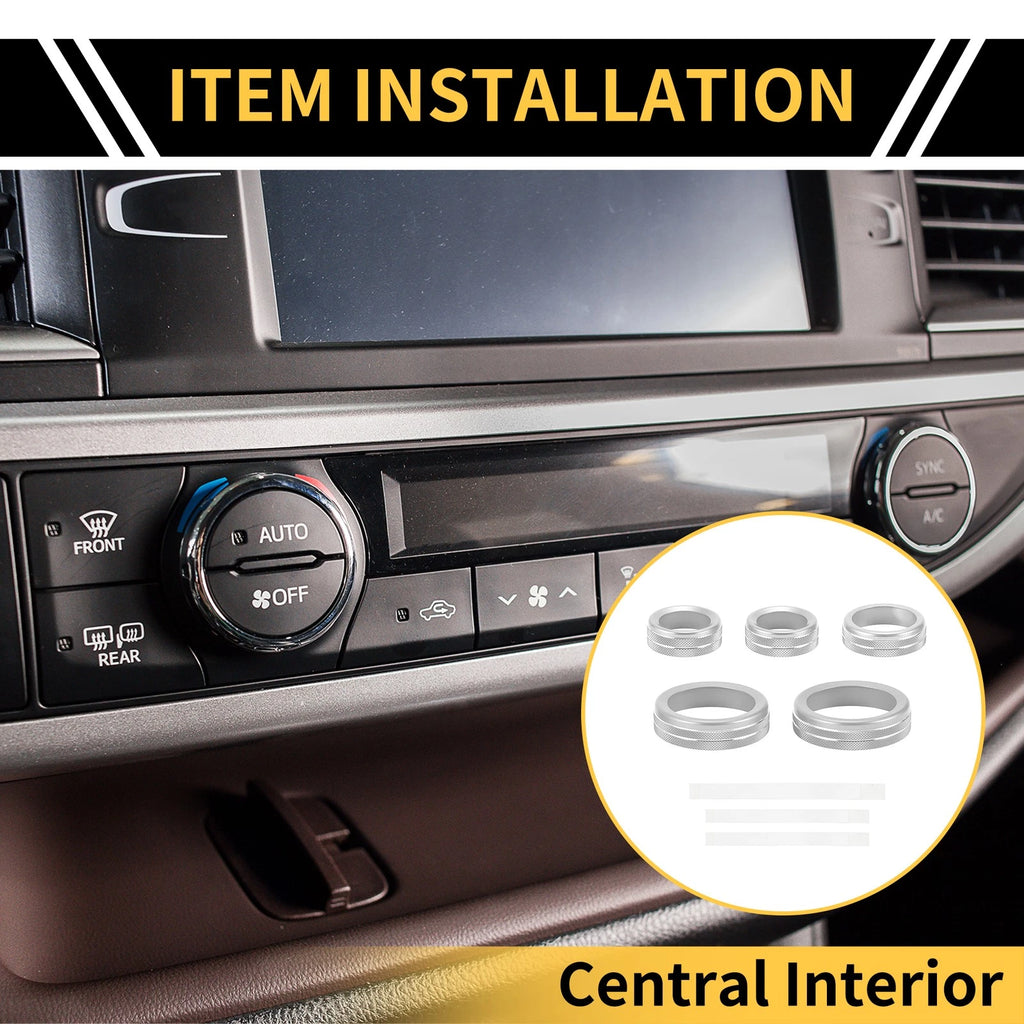 Air Conditioner Volume Switch Knob Cover Ring for Ford Maverick (2022–2023)
