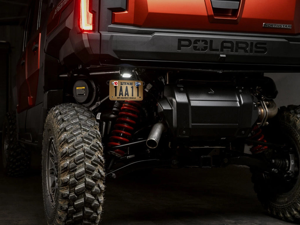 Lighted License Plate Holder for UTV ATV (Universal)