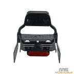 Short Sissy Bar Backrests for Harley Softail Low Rider FXLR (2018-2020)
