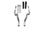 Dual Exhaust Kit for Ford Mustang (1986–2004) - 2.5" Rear Exit Black Tip