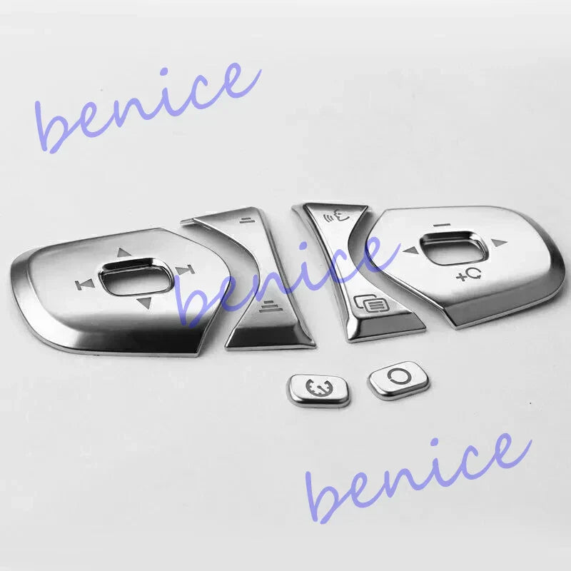 Alloy Steering Wheel Control Button Cover Trim for Volvo XC90 (2016–2024)