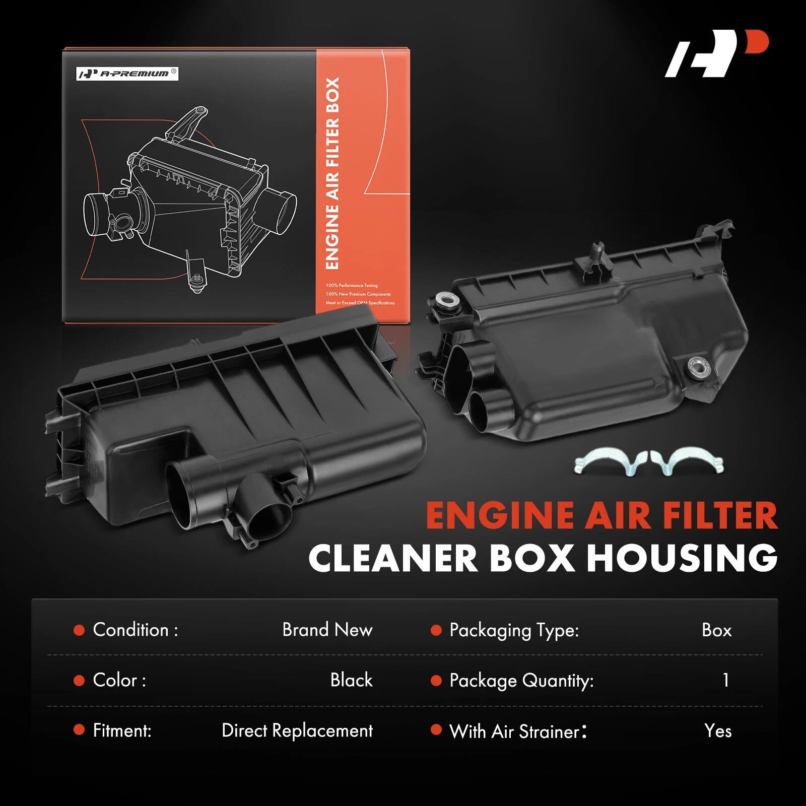 Air Cleaner Filter Box Housing for Mitsubishi Mirage (2014–2021)