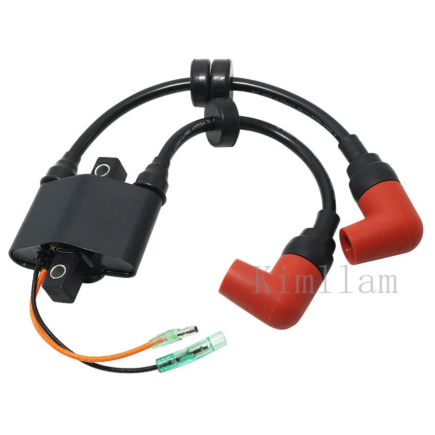 Ignition Coil for Yamaha Outboard 8HP 9.9HP 20HP 25HP (680-85570-02 680-85570-00)