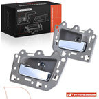 2X Rear Chrome Interior Door Handle for Jeep Grand Cherokee (2005–2010)