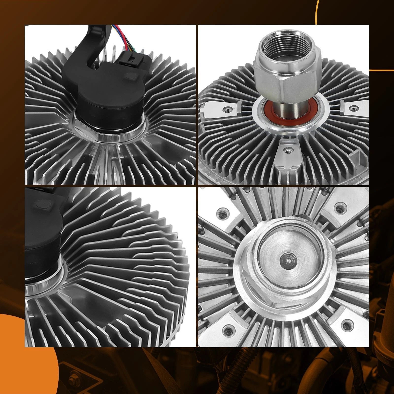 Radiator Cooling Fan Clutch for Ford F-250/Lobo (2011–2016) BC3Z-8A616-A 925-2500