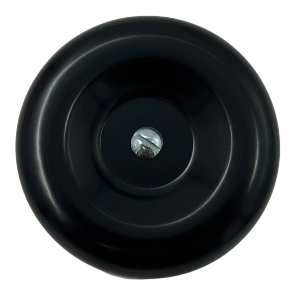 Air Cleaner Assembly 4 Inch Black Short Louvered for 2 Barrel Carb (1950–)