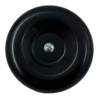 Air Cleaner Assembly 4 Inch Black Short Louvered for 2 Barrel Carb (1950–)