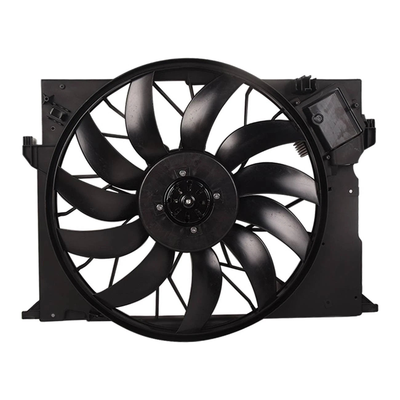 Radiator Cooling Fan Assembly for Mercedes-Benz E320 S350 CL550 CL600 S550 S600 (2003–2009)