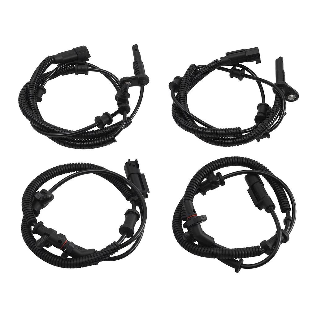 2 Pair ABS Wheel Speed Sensor for Ram 1500 (2013-2018)