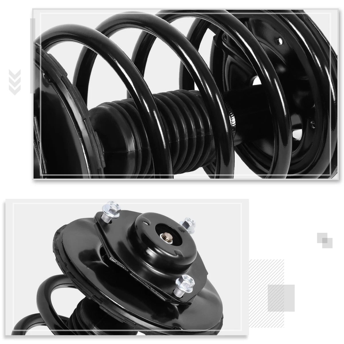 Complete Front Struts Assembly w/Coil Spring for Nissan Altima Maxima (2002–2008)